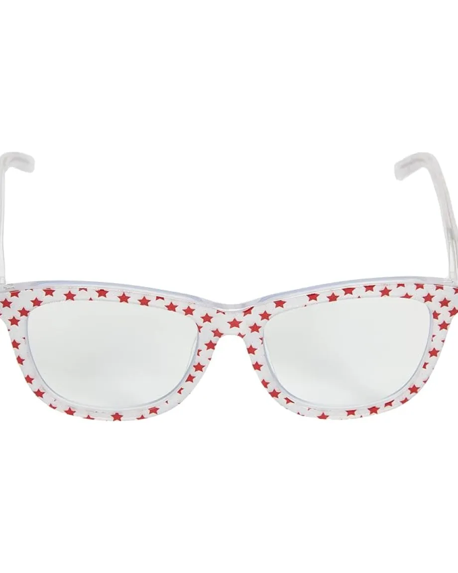 Yves Saint Laurent Eyewear<SL168F Blue Light Glasses Silver Transparent