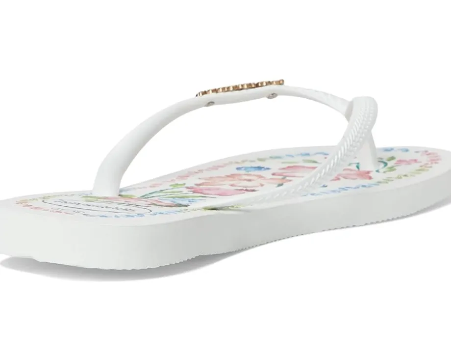 Havaianas Sandals|Sandals<Slim Tropicalia Vibes Sandals White