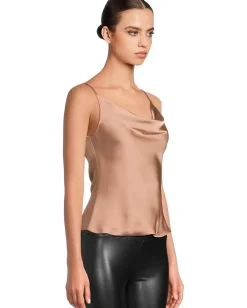 Norma Kamali Shirts & Tops|Shirts & Tops<Slip Maria Top Cappuccino