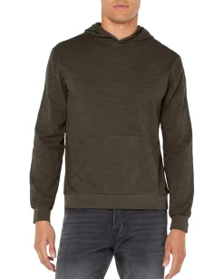 Liverpool Los Angeles Slub Cotton Hoodie Military Green Best