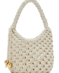 Handbags|Handbags|Madewell Small Rope Pouchette Antique Cream
