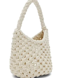 Handbags|Handbags|Madewell Small Rope Pouchette Antique Cream