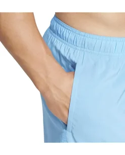 adidas Activewear|Board Shorts<Solid CLX Classic-Length Swim Shorts Blue Burst/Black