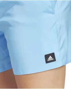 adidas Activewear|Board Shorts<Solid CLX Classic-Length Swim Shorts Blue Burst/Black