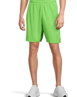 adidas Activewear|Board Shorts<Solid CLX Classic-Length Swim Shorts Lucid Lime/White