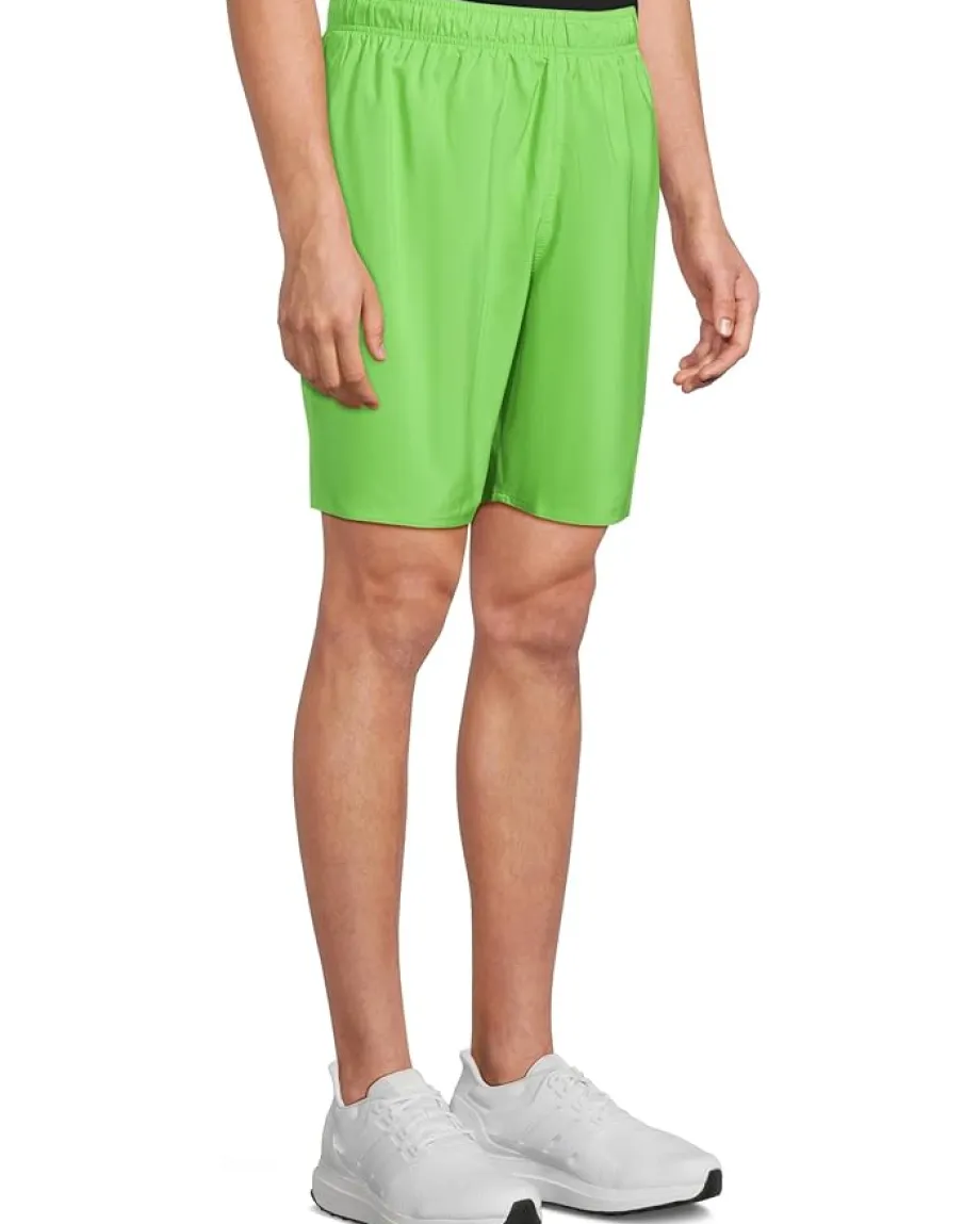 adidas Activewear|Board Shorts<Solid CLX Classic-Length Swim Shorts Lucid Lime/White