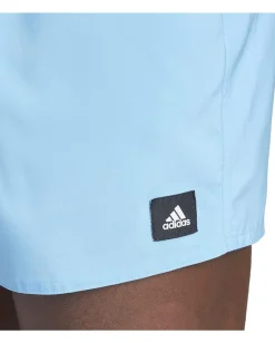 adidas Solid CLX Short-Length Swim Shorts