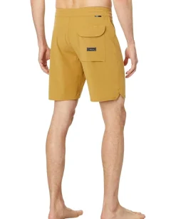 Activewear|Board Shorts|VISSLA Solid Sets 18.5" Boardshorts Mustard