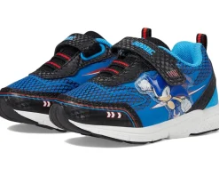 Josmo Sonic the Hedgehog Lighted Sneaker (Toddler/Little Kid/Big Kid) Blue Sale