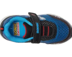 Josmo Sonic the Hedgehog Lighted Sneaker (Toddler/Little Kid/Big Kid) Blue Sale