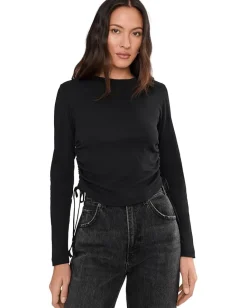 Women AllSaints Sonny Long Sleeve Tee