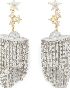Kate Spade New York Jewelry|Jewelry<Space Cadet Fringe Earrings Neutral Multi