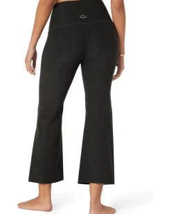 Activewear|Beyond Yoga Spacedye Retro Cropped Pants Darkest Night