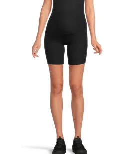 Activewear|Beyond Yoga Spacedye Team Pockets Maternity Bike Shorts Darkest Night