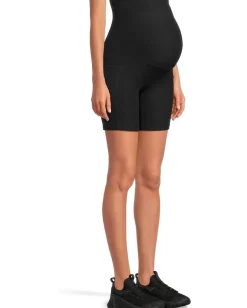 Activewear|Beyond Yoga Spacedye Team Pockets Maternity Bike Shorts Darkest Night