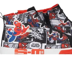 Josmo Shoes<Spiderman High Top Sneaker (Toddler/Little Kid) Black/Red