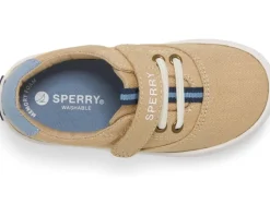 Sperry Kids Spinnaker Washable (Little Kid/Big Kid) Khaki Hot