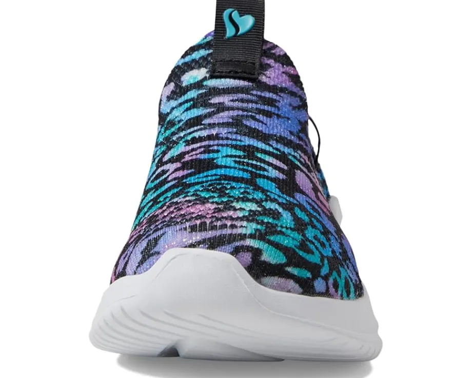 SKECHERS KIDS Shoes<Sport Stretch Knit-Ultra Flex 3.0 - Safari Shine 303812L (Little Kid/Big Kid) Black/Multi