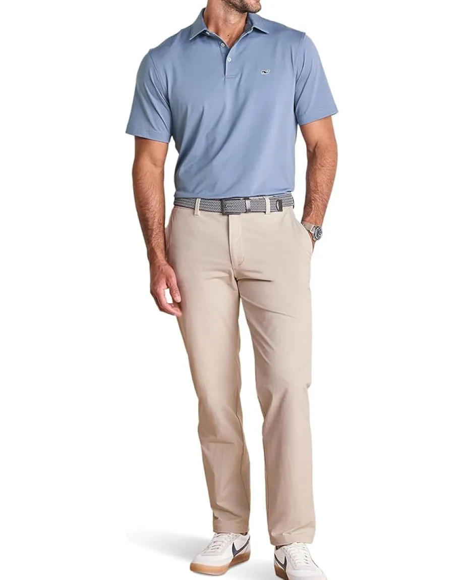 Vineyard Vines St. Jean Stripe Sankaty Polo Evening/Indigo Sea