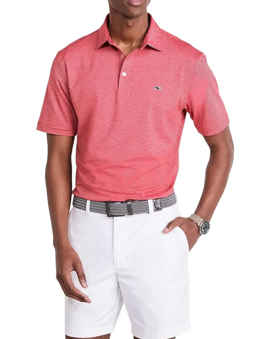Vineyard Vines St. Jean Stripe Sankaty Polo