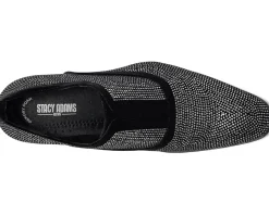 Stacy Adams Oxfords|Oxfords<Starleigh Rhinestone Slip-On Black/Silver