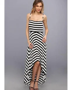 Calvin Klein Dresses|Dresses<Striped Bra Cup Dress Black/White