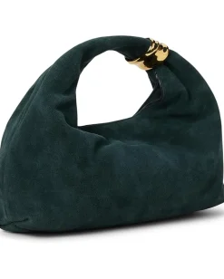 Madewell Handbags|Shoulder Bags<Suede Hand Held Ring Pouch Midnight Forest
