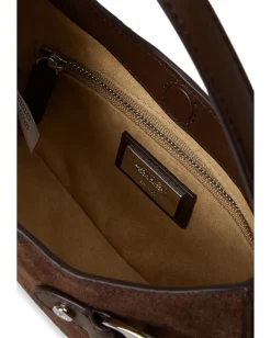 Women Lauren Ralph Lauren Suede Small Tasha Crossbody Bag