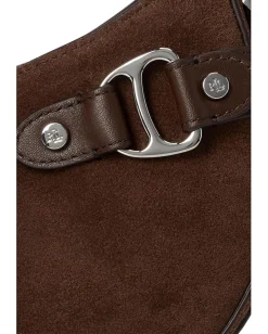 Women Lauren Ralph Lauren Suede Small Tasha Crossbody Bag