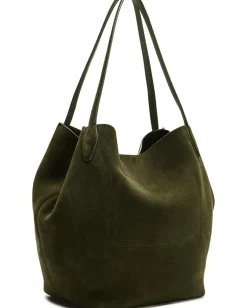 Women Madewell Suede Soft Grain Shopper