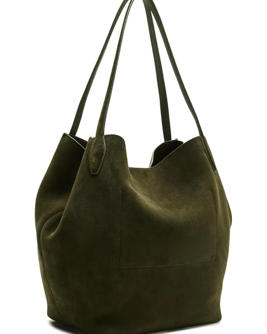 Women Madewell Suede Soft Grain Shopper
