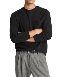 Vince Sueded Jersey Pocket Crew