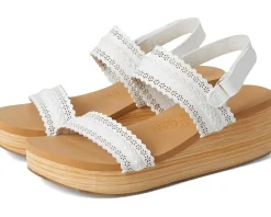 Heels|Sandals|SKECHERS Summers - Coastal Stroll White