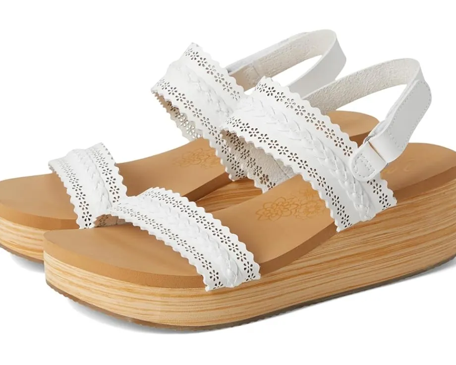Heels|Sandals|SKECHERS Summers - Coastal Stroll White