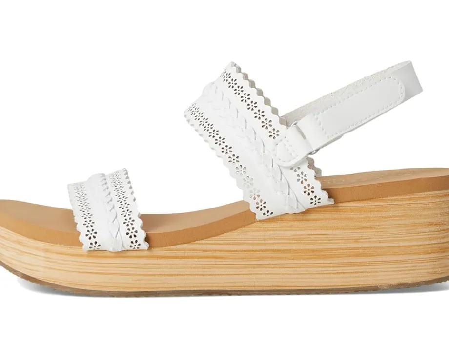 Heels|Sandals|SKECHERS Summers - Coastal Stroll White