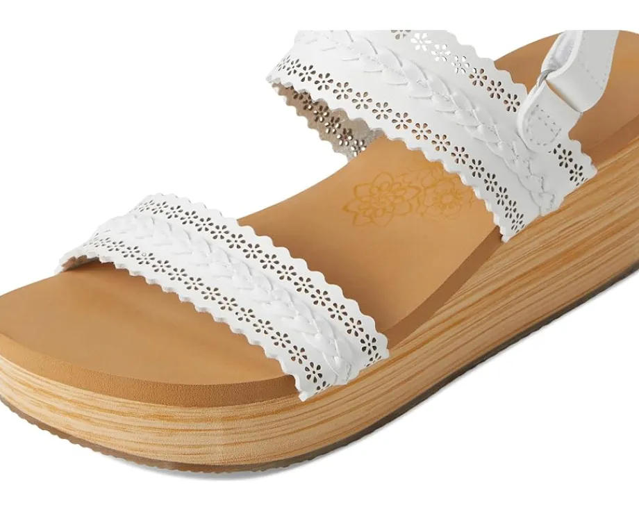 Heels|Sandals|SKECHERS Summers - Coastal Stroll White