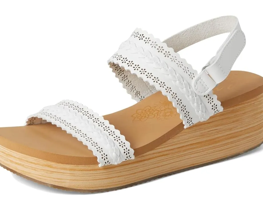 Heels|Sandals|SKECHERS Summers - Coastal Stroll White