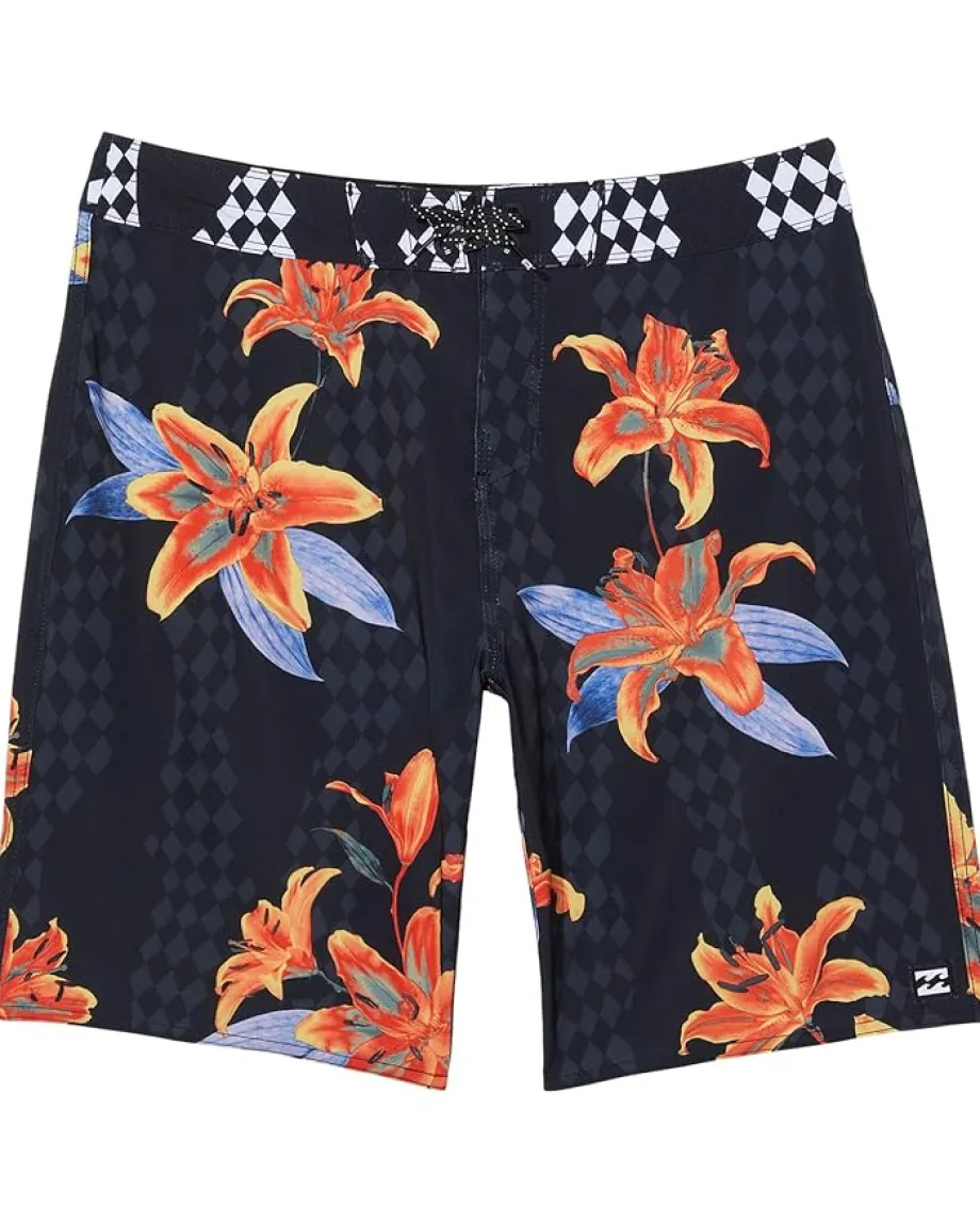 Clothing|Billabong Kids Sundays Pro Boardshorts (Big Kids) Charcoal