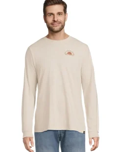Activewear|T-Shirts|Hurley Sunshine Slub Long Sleeve Bone