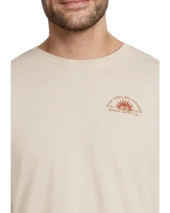 Activewear|T-Shirts|Hurley Sunshine Slub Long Sleeve Bone