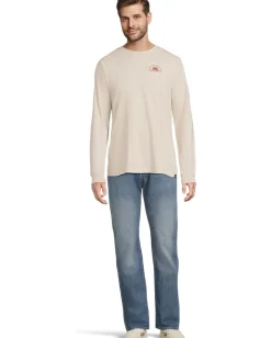 Activewear|T-Shirts|Hurley Sunshine Slub Long Sleeve Bone