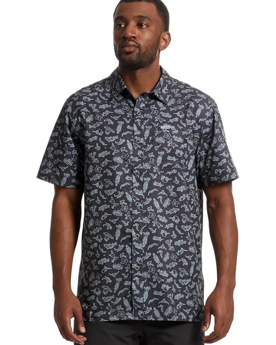 Activewear|Columbia Super Slack Tide™ Camp Shirt Shark Texas Time