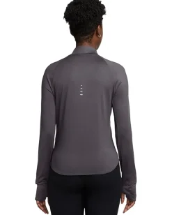 Activewear|Shirts & Tops|Nike Swift Dri-FIT Ultraviolet 1/4-Zip Running Top Thunder Grey/Reflective Silver