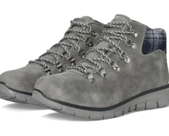 SKECHERS Synergy - Plaid Mood Charcoal Discount