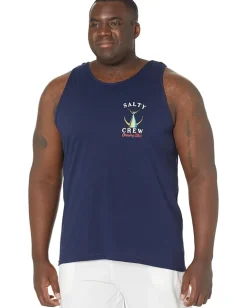 Activewear|Salty Crew Tailed Tank Navy