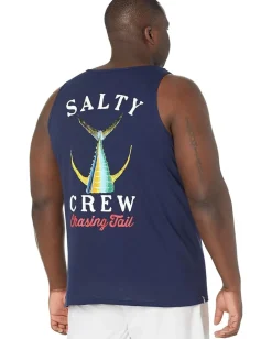 Activewear|Salty Crew Tailed Tank Navy