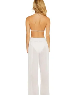 BECCA Swimwear|Swimsuits & Cover-Ups<Tanzania Scarf Tie Pant White