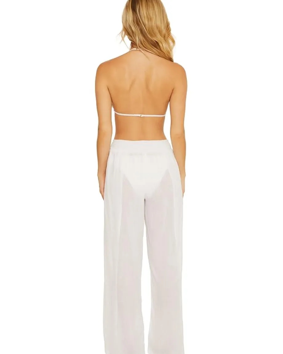 BECCA Swimwear|Swimsuits & Cover-Ups<Tanzania Scarf Tie Pant White