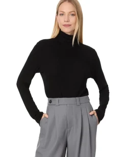 Women Michael Stars Tara Crop Turtleneck