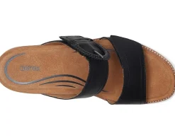 Aetrex Heels|Sandals<Tatiana Black